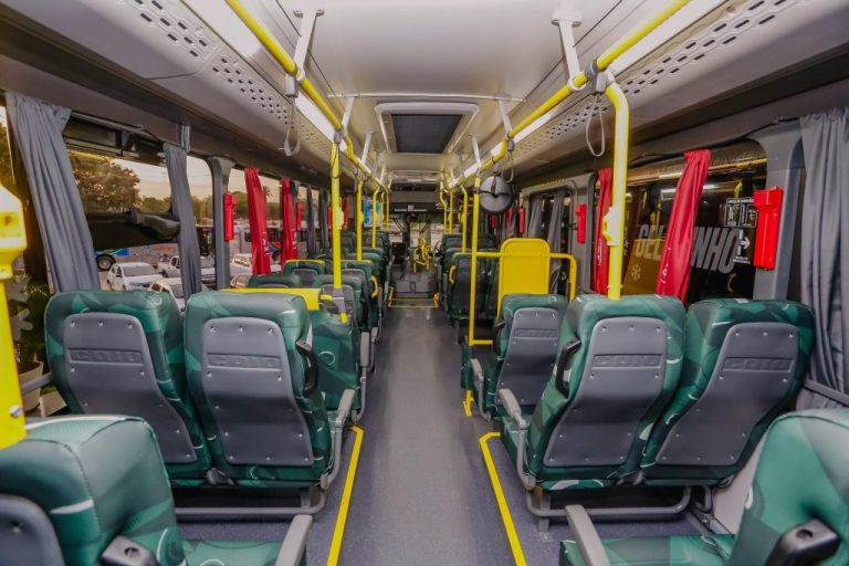 “Geladinho” novos ônibus são apresentados para complementar a frota de transporte público da capital; confira os detalhes Foto: Reprodução/Prefeitura de João Pessoa/Sérgio Lucena