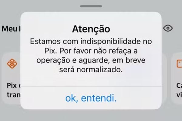 Pix apresenta instabilidade e usuários relatam falhas nas transações