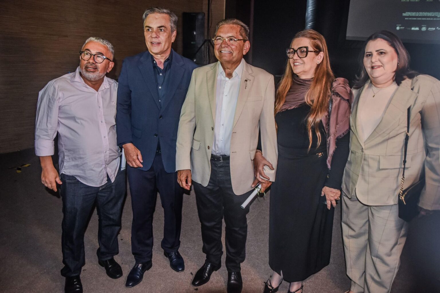Adriano Galdino participa do lançamento do filme Habeas Pinho em homenagem a Ronaldo Cunha Lima