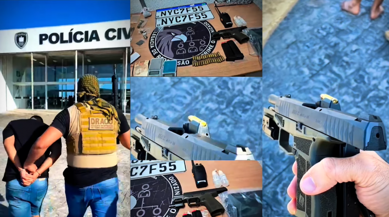 Polícia Civil prende suspeito de liderar tráfico na Orla de João Pessoa