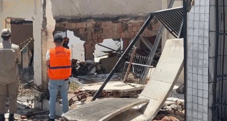 Reservatório da Cagepa rompe e causa morte de idosa em Campina Grande