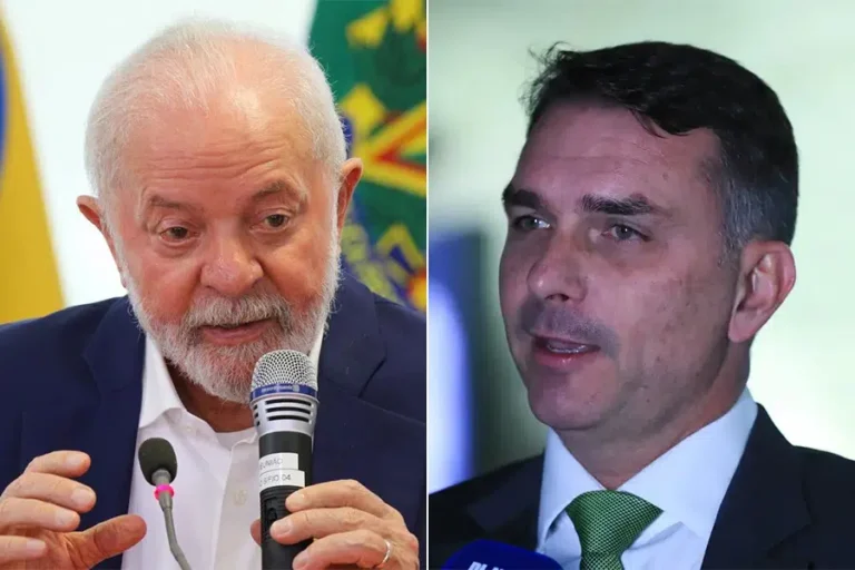 Pesquisa mostra empate técnico entre Flávio Bolsonaro e Lula em cenário de 2º turno