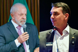 Lula abre vantagem sobre Flávio Bolsonaro após vazamento de áudio com Vorcaro