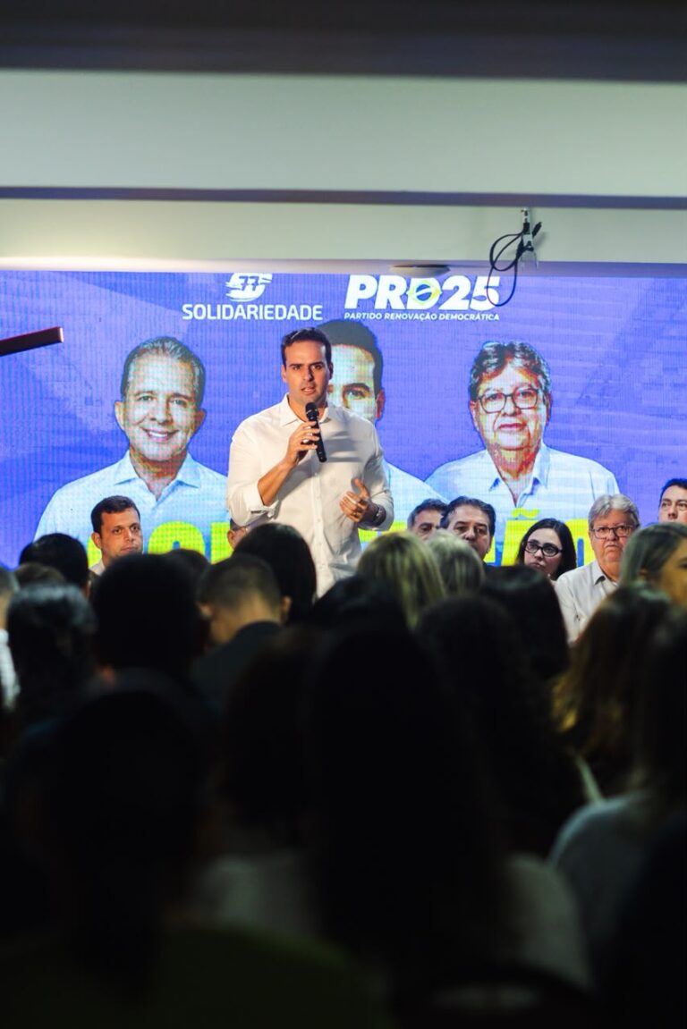 Federação Solidariedade/PRD oficializa apoio a Lucas Ribeiro, João Azevêdo e Nabor Wanderley